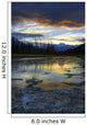 Vermillion Lakes, Outside Of Banff, Alberta Wall Mural