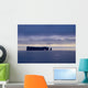 Rock Formation Perce Rock In The Water In Shades Of Blue Wall Mural