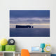 Rock Formation Perce Rock In The Water In Shades Of Blue Wall Mural