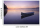 Boat In Mist On Trout Pond, Gaspesie Wildlife Reserve, Quebec Wall Mural