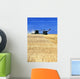 Spring Wheat Harvest, Tiger Hills, Manitoba Wall Mural