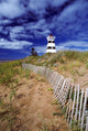 Lighthouse, Cedar Dunes Provincial Park, Prince Edward Island Wall Mural