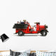 antique fire truck Wall Decal