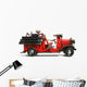 antique fire truck Wall Decal
