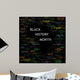 Black History Month Collage Wall Mural