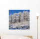 Snow Covered Maple Trees Wall Mural