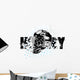 Ice Hockey Wall Decal