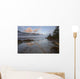 Early Morning On Sandy Banks Of Sunwapta River Wall Mural