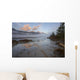 Early Morning On Sandy Banks Of Sunwapta River Wall Mural