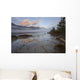Early Morning On Sandy Banks Of Sunwapta River Wall Mural