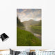 Steam Rising From Moore's Hot Springs With Lush Grass Wall Mural