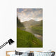 Steam Rising From Moore's Hot Springs With Lush Grass Wall Mural