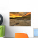 Orange Sunset Wall Mural