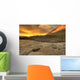 Orange Sunset Wall Mural