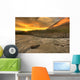 Orange Sunset Wall Mural