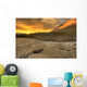 Orange Sunset Wall Mural