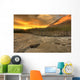 Orange Sunset Wall Mural