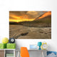 Orange Sunset Wall Mural