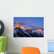Mt Rundle Peaks At Sunrise, Canmore, Alberta Wall Mural