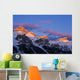 Mt Rundle Peaks At Sunrise, Canmore, Alberta Wall Mural