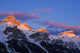 Mt Rundle Peaks At Sunrise, Canmore, Alberta Wall Mural
