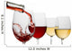 Red and White Wine Wall Decal