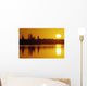 Reflections On Jessica Lake At Sunrise Wall Mural