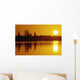 Reflections On Jessica Lake At Sunrise Wall Mural
