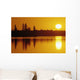 Reflections On Jessica Lake At Sunrise Wall Mural