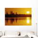 Reflections On Jessica Lake At Sunrise Wall Mural