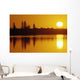 Reflections On Jessica Lake At Sunrise Wall Mural
