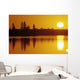 Reflections On Jessica Lake At Sunrise Wall Mural