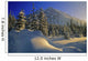 Winter Scene, Boom Lake, Banff National Park, Alberta Wall Mural