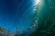 hollow ocean wave Wall Mural