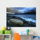 Abraham Lake At Sunset Outside Banff National Park, Alberta Wall Mural