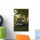Golf Carts In Early Morning At A Golf Club, Newmarket, Ontario Wall Mural