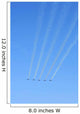 Snowbirds Air Show, Toronto, Ontario Wall Mural
