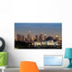 Griffith Observatory & La Skyline at Night Wall Mural