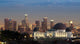 Griffith Observatory & La Skyline at Night Wall Mural