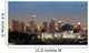 Griffith Observatory & La Skyline at Night Wall Mural