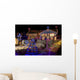 Christmas Lights, North Rustico, Prince Edward Island Wall Mural
