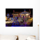 Christmas Lights, North Rustico, Prince Edward Island Wall Mural