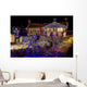 Christmas Lights, North Rustico, Prince Edward Island Wall Mural