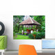 Pavillon Garten Wall Decal