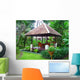 Pavillon Garten Wall Decal