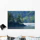 Canoeing On Lake Of Two Rivers, Algonquin Provincial Park, Ontario Wall Mural