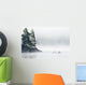 Canoeing Through Fog On Lake Of Two Rivers Wall Mural