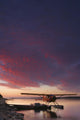 Floatplane And Sunset Wall Mural