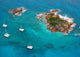 Aerial Paradise Island with Wall Decal