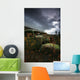 Storm Clouds Over Old Abandoned Trucks, North Canol Road, Yukon Wall Mural